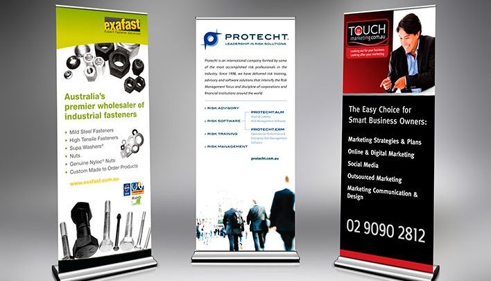 Lonas impresas a medida Comprar roll up impreso