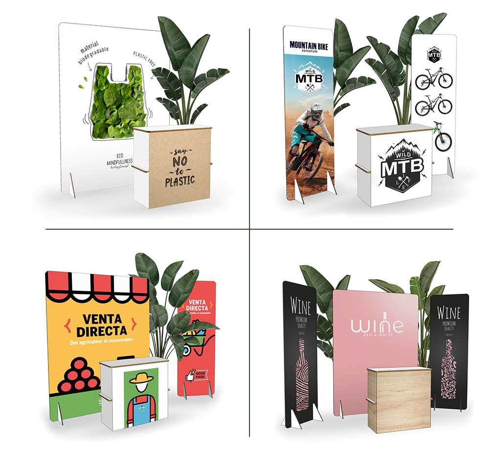 Kits para eventos ecológicos