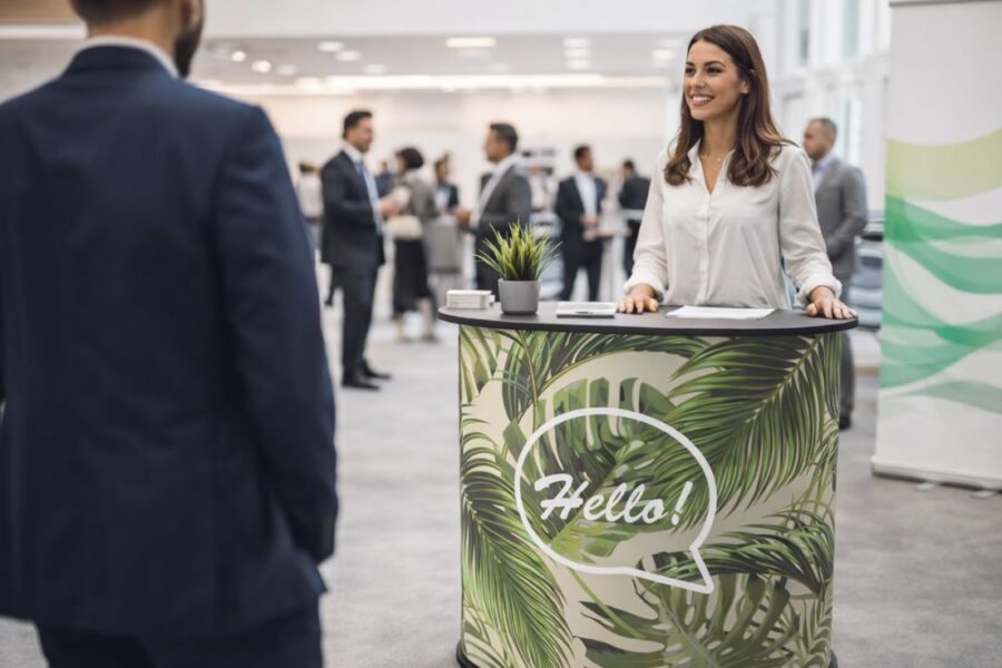 Mostrador publicitario